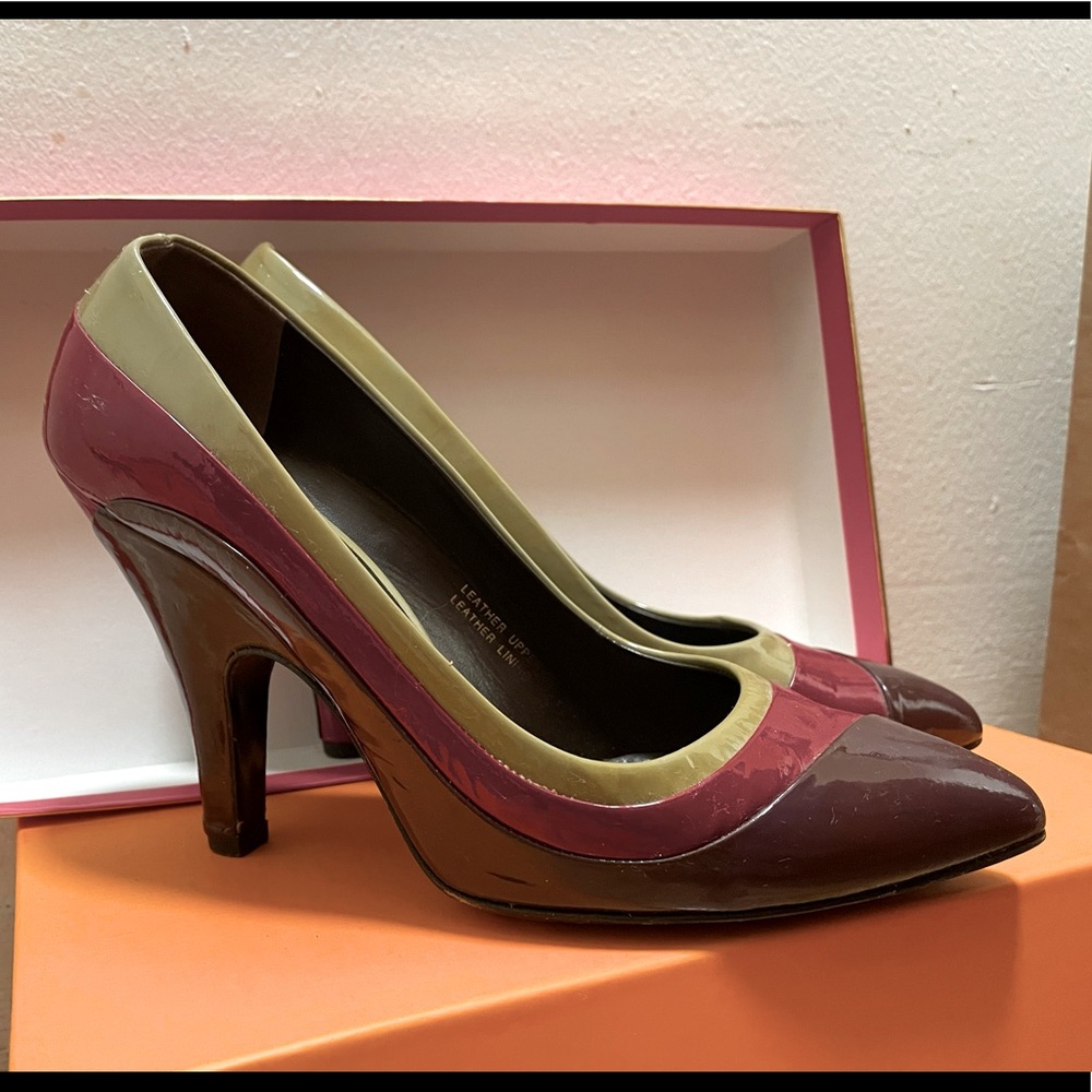 Leather Steven by Steve Madden heels